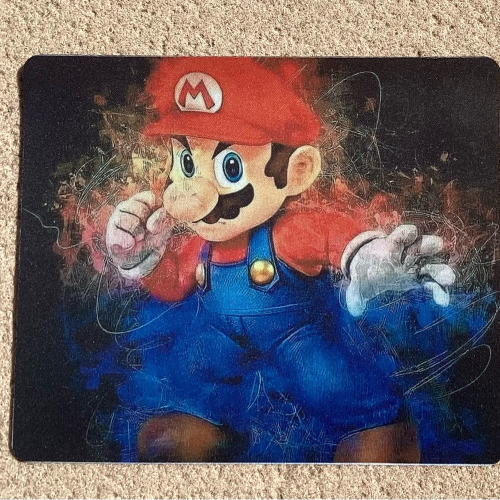 Super Mario Mouse Pad